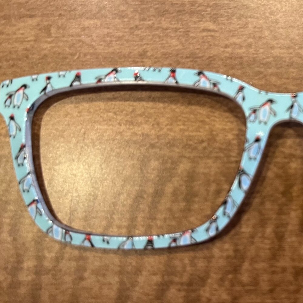 Pair Eyewear Glasses - Larkin Frame Topper - The Winter Penguins